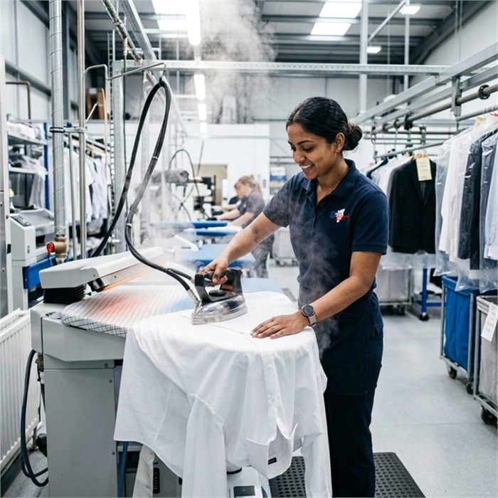 The Salavai Laundry BPP Setup - Professional Laundry Ironing